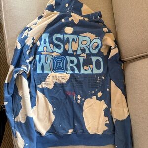 Travis Scott Astroworld Tour Men’s Cactus Jack Tie Dye Hoodie